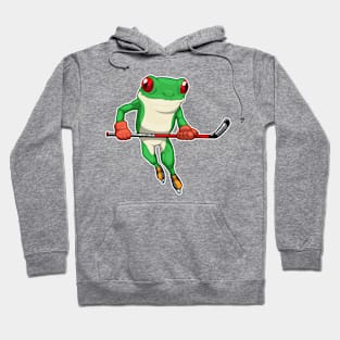 Frog Ice hockey Ice hockey stick Hoodie